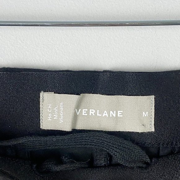 Everlane The Wide Leg Dream Pant Black Size Medium Pull On Drawstring - Picture 4 of 9